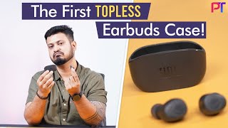 JBL Wave100 TWS Earbuds Unboxing & Review | TOPLESS Design | Best TWS Under Rs.5000 | Pinkvilla Tech