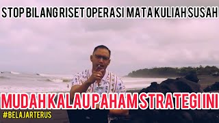 PENGANTAR RISET OPERASI