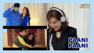 Korean teacher REACTS to Badshah - Paani Paani | Jacqueline Fernandez | Official Video 2022