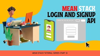 Login and Register feature in MEAN stack project | Angular Login Signup API  | Auth Series Part 3