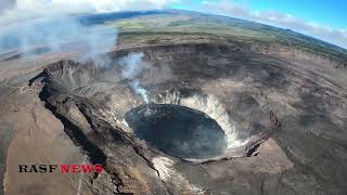 The world’s largest active volcano, Mauna Loa