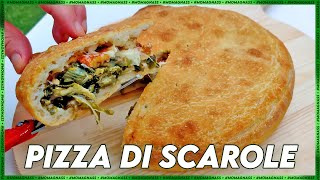 PIZZA DI SCAROLE NAPOLETANA pronta in 8 ore! | planetaria e forno di casa