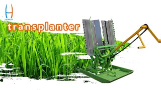 HONEST P01 Farm Use Paddy Rice Seeder Machine Transplanter