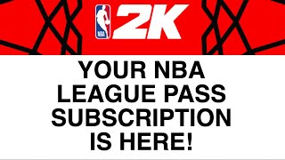 HOW TO REDEEM YOUR FREE NBA LEAGUE PASS SUBSCRIPTION FROM NBA 2K25!