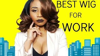 WORK FRIENDLY WIG | ZURY DIVA COLLECTION PRE-TWEEZED PART WIG --JOA