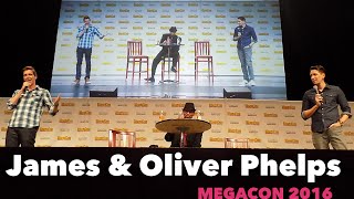 James & Oliver Phelps at MegaCon - May 2016