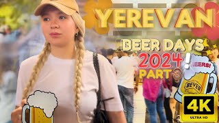 The BEER DAYS Festival PART 3 - Yereven, Armenia 🇦🇲 - August 2024 - 4K 60FPS