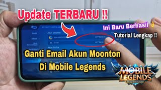 Cara Ganti Email Akun Moonton Di Mobile Legend