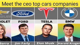 Meet the CEOs of the World's Top Car Companies