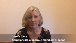 Josefa Idem in campo per la Giornata mondiale dell’acqua: #Salvalagoccia