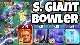 Super Giant Witch Bowler Attack Strategy Th15!! Best Th15 Attack Strategy in Clash of Clans