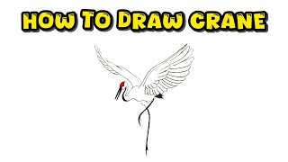 Follow Along: How to Draw a Majestic Crane – Follow Engaging Video Tutorial