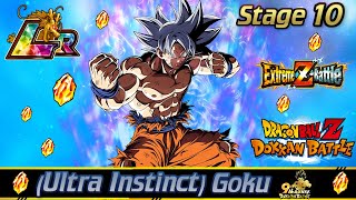 ULTRA INSTINCT GOKU EZA!!! STAGE 10! BEST TEAM & BEST BUILD DBZ: Dokkan Battle (Global)