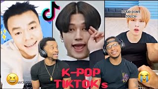 KPOP Funny TIKTOKS that made me laugh and cry!!(REACTION)