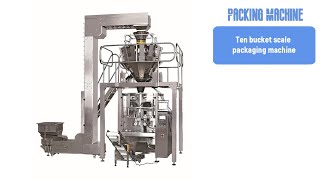 Ten bucket scale packaging machine