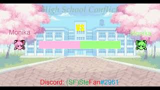 SteFan's Music - Friday Night Funkin Doki Doki Takeover! - High School Conflict (Monika Vs. Monika)