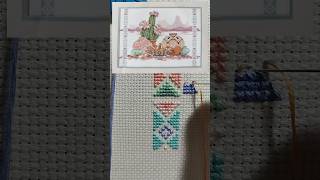 крестик за крестиком и будет красота 🥰 #crossstitch #art #cute #вышивкакрестиком #crochet #diy