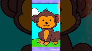 Mewarnai Monyet & Landak #mewarnai #learntocolor #coloring #coloringpictures #mewarnaigambar #warna