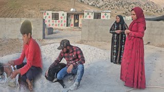 Preparing Hossein to register for martial arts classes with her friends #deoora