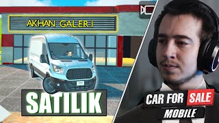 TÜRK ARABA GALERİCİLİK OYUNU MOBİLE'a ÇIKTI !! | Car For Sale Mobile