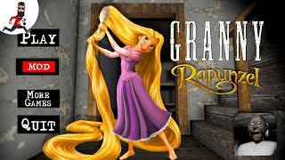 Granny is Rapunzel ► Granny Princess mod ► Speedrun and Car Escape