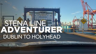 Dublin to Holyhead | Stena line Adventurer | Ireland to UK | Vlog | Ferry ride