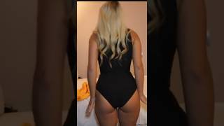 Black bodysuit try on haul