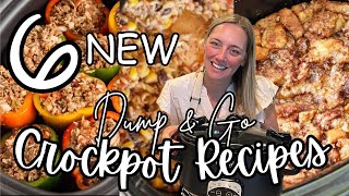 6 *NEW* SUMMER DUMP & GO CROCKPOT DINNERS & BREAKFASTS | The Easiest Crockpot Recipes!