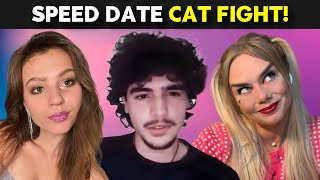 Double Speed Date Turns Into A Catfight 😱