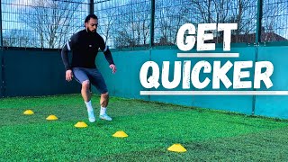 Drills For Fast Feet | Get quicker foot speed on the pitch