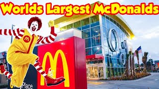 Pizza at McDonalds? Worlds Largest McDonalds!