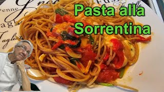 A delicious pasta allla sorrentina | The Crazy Chef