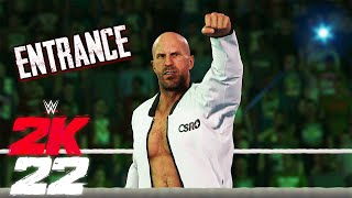 WWE 2K22 Cesaro Full Entrance - Payback Arena