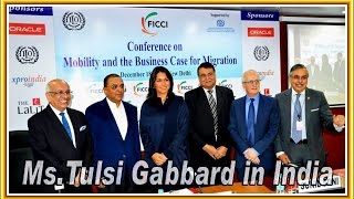 UNITED STATES CONGRESSWOMAN MS.TULSI GABBARD'S VISIT TO INDIA