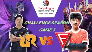 RRQ HOSHI VS FALCON ESPORTS GAME 3 CHALLENGE SEASON | SNAPDRAGON PRO SERIES SEASON 5