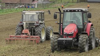 [PREPARAZIONE TERRENO E SEMINA PATATE 2022] LAMORGHINI 874-90-MASSEY FERGUSON 5430-SAME EXPLORER 70