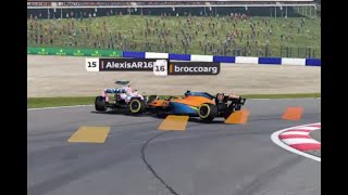 f1 accident compilation