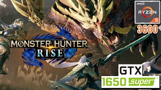 Monster Hunter Rise - Benchmark & Gameplay | Ryzen 5 3600 + 8GB RAM + GTX 1650 SUPER