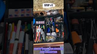 $1.25 Dollar Tree Junk Drawer | Judi the Organizer