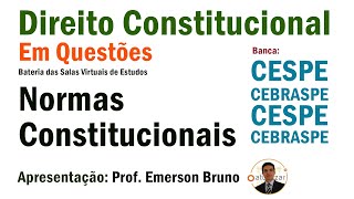 CESPE 2023/24 - Q 02 (Normas Constitucionais)