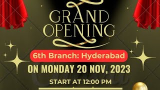 Opening Ceremony- Autology India 6th Branch in  Hydrabad on Monday 20 Nov 2023