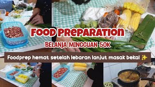 FOOD PREPARATION | foodprep hemat setelah lebaran manfaatkan stok yang ada ✨️