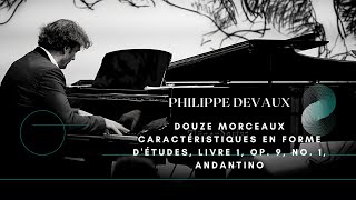 Philippe Devaux Piano - Julian Fontana - Douze Morceaux caractéristiques en forme d'Études, No. 1