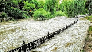 🛑 СРОЧНО! САЛГИР затопил НАБЕРЕЖНУЮ! Уровень ВОДЫ резко ПОДНЯЛСЯ. Люди ОШАЛЕЛИ. КРЫМ. Симферополь