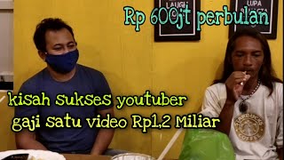 Kisah perjalanan sukses youtuber mainan anak letsplay || gondrong labanan || adit makarti