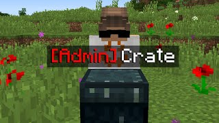 This crate gives you Admin? (Minecraft)