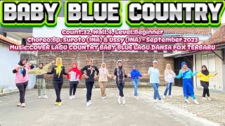 Baby Blue Country/Beginner/:by SSB LD/Choreo:Bp. Suroto (INA) & Ussy (INA) - September 2023