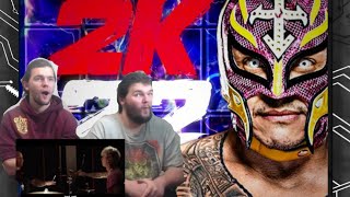 he didnt know he was in the game WWE 2K22 trailer REACTION