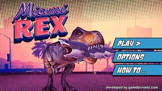 jogando Miami rex🦖🎮