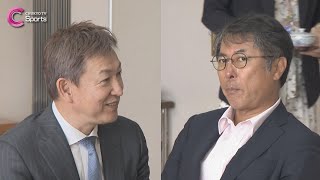 立浪監督がオーナー報告で中日新聞社を訪問｜中日ドラゴンズ